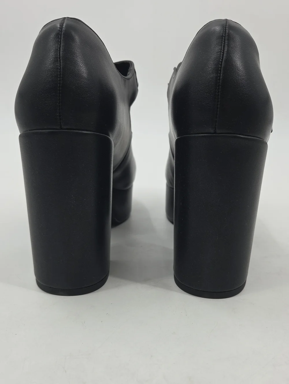 Classic Black Patent Mary Jane Platform Heels